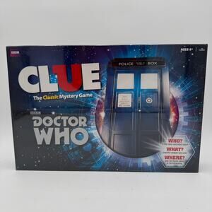 BBC Clue Doctor Who Board Game 2015 Factory Sealed